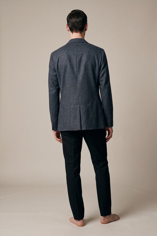 Sakko XY Axis Cut Casual Jacket darkgrey, Label Under Construction