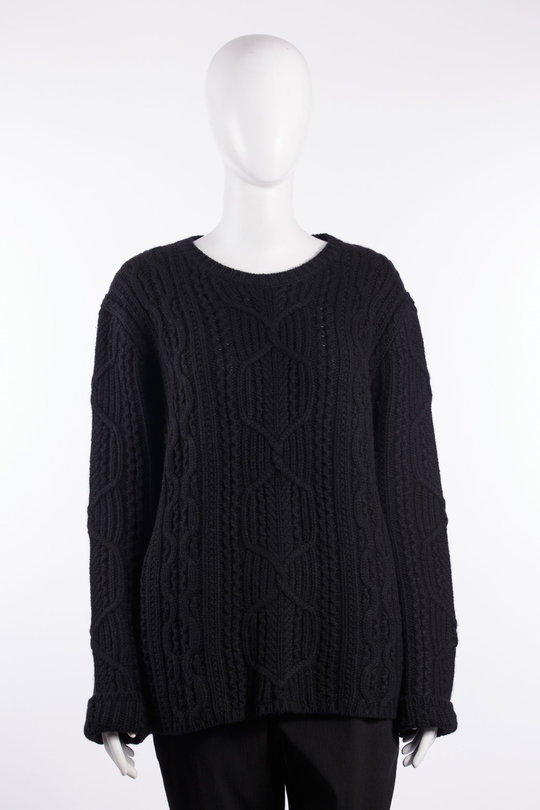Pullover 226 453 07 01 black, RUNDHOLZ