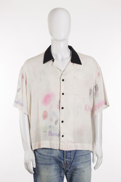 Hemd Crayon Silk Shirt multi, Paly Hollywood