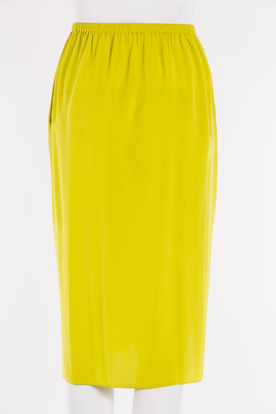 Rock Pull on skirt yellow, Quira
