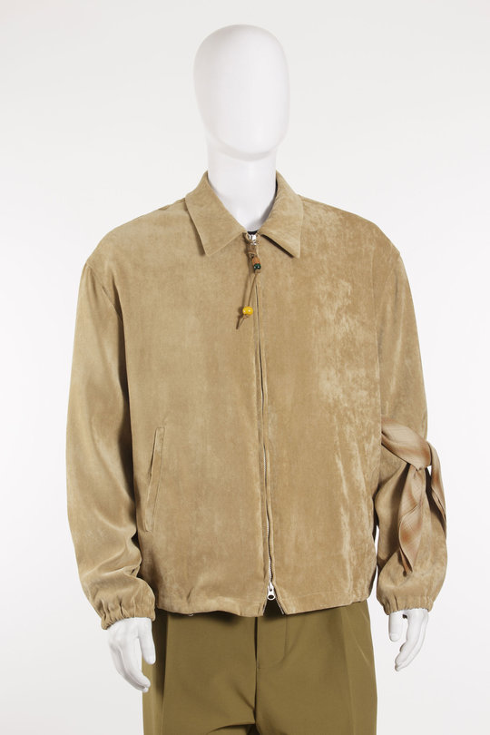 Jacke SLIM COACH 252_MJK122_SUEDCML SOFT FAUX SUEDE camel, SONG FOR THE MUTE
