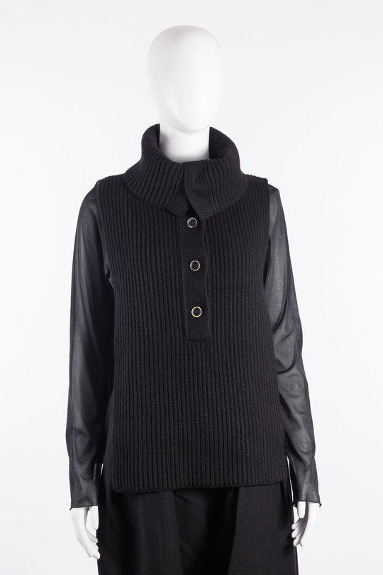 Weste-Pullunder UK7148 black, Uma Wang