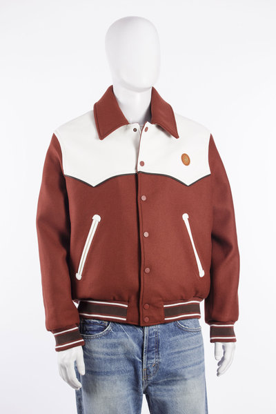 Jacke Leather Apply Bomber multi, Drôle de Monsieur