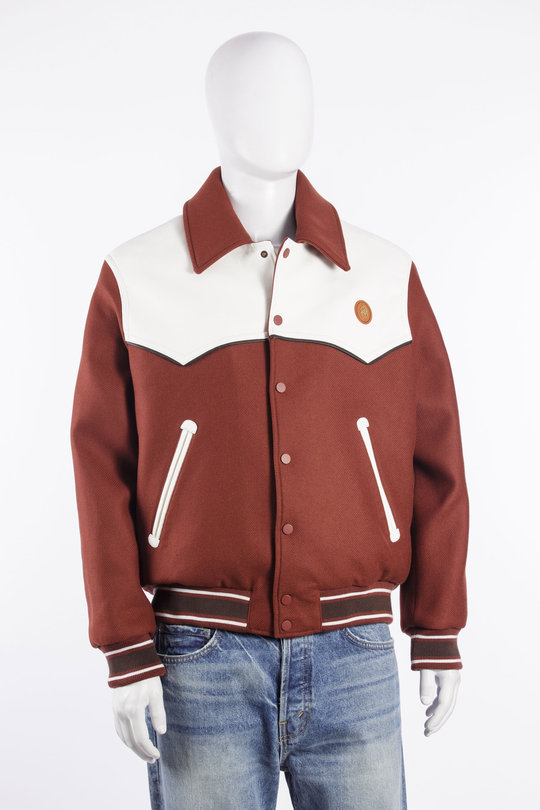 Jacke Leather Apply Bomber multi, Drôle de Monsieur