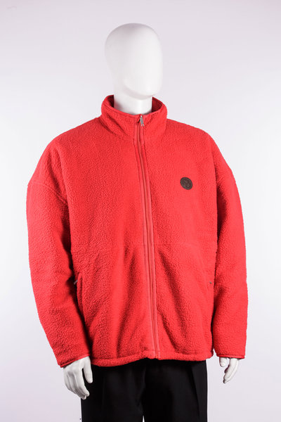 Jacke Willy Cozy Fleece MMKJK011-056N-006 red, Willy Chavarria