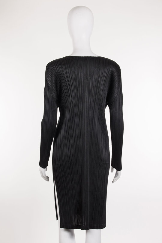 Kleid PP56-JH473 dark purple, Pleats Please  Issey Miyake