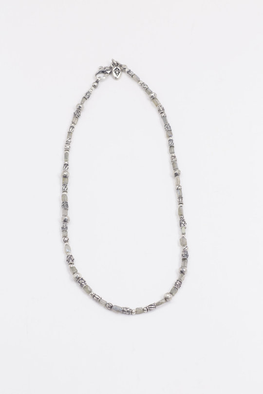 Kette mini Tubes dec 586.44. silver, ELFCRAFT