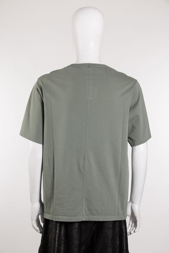 T-Shirt BRAD T RU01F2232 euca, Rick Owens
