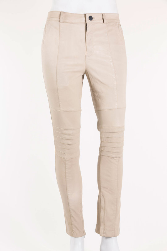 Lederhose Faust beige, Frei-Mut