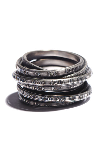 Ring Wound Lyrics M1975 silver, Werkstatt Muenchen