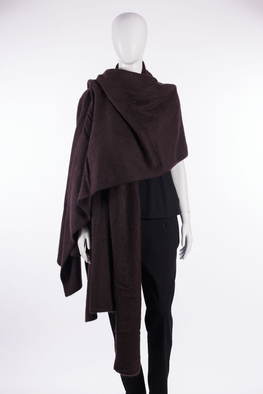 Schal 141 77 09 lila, RUNDHOLZ
