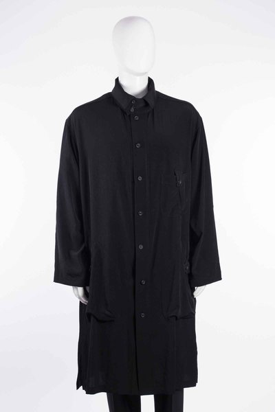 Mantel HW-B02-500 black, Yohji Yamamoto
