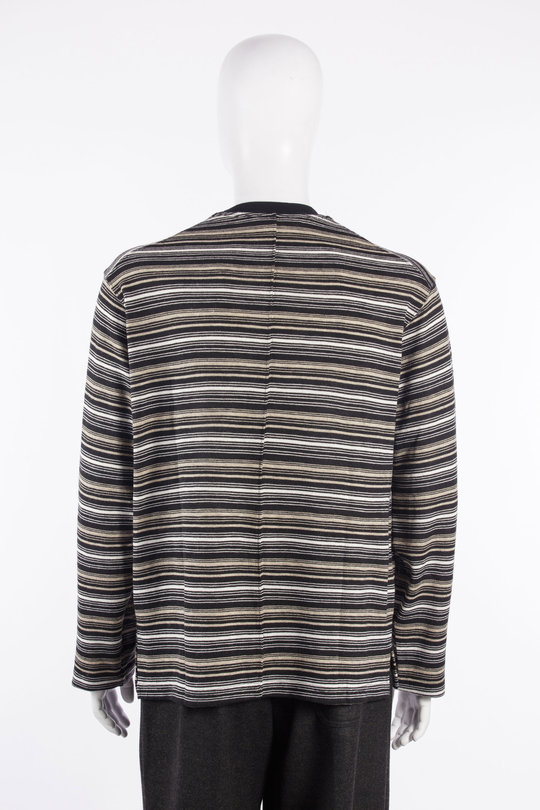 Pullover Crew Neck stripe knit multi, SONG FOR THE MUTE