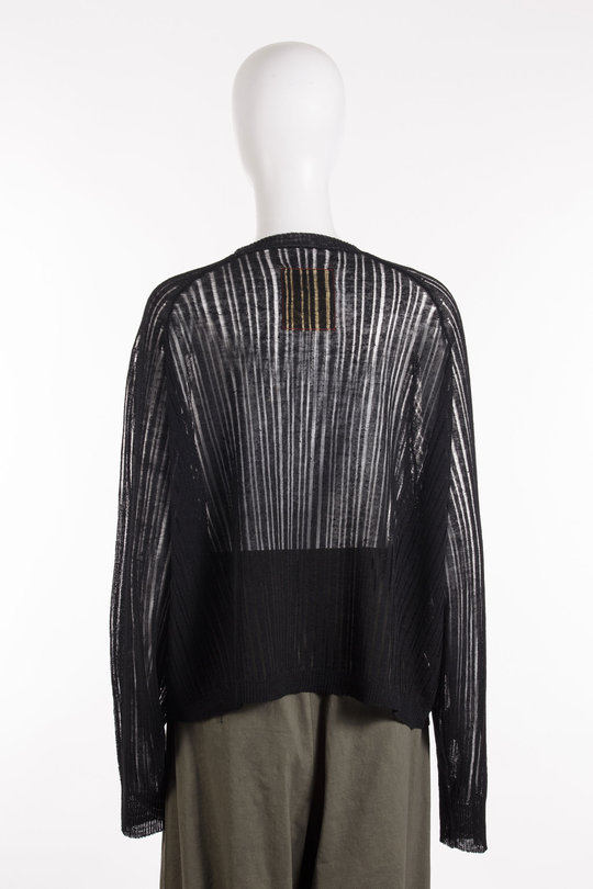 Pullover UK7124 Long Slv Top black, Uma Wang