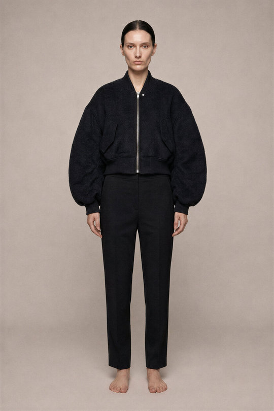 Jacke Secchia Cropped Flight RP02F5702 black, Rick Owens