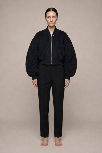 Jacke Secchia Cropped Flight RP02F5702 black, Rick Owens