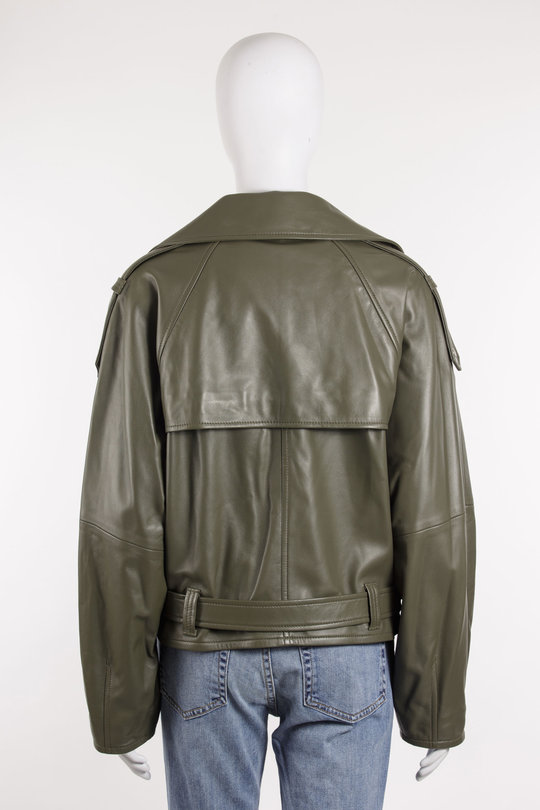 Lederjacke AX035 YURIA green, Iro