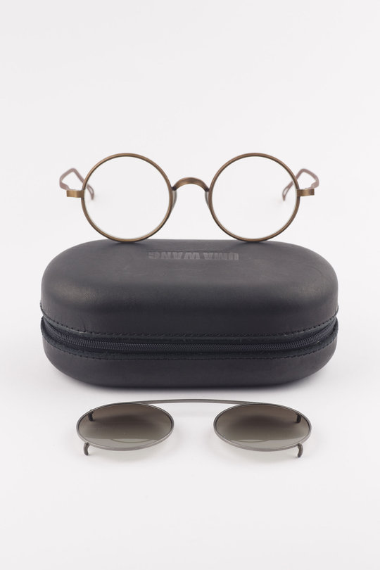 Brille Uma Wang + Rigards Copper/ Titanium/ Aluminium, Uma Wang