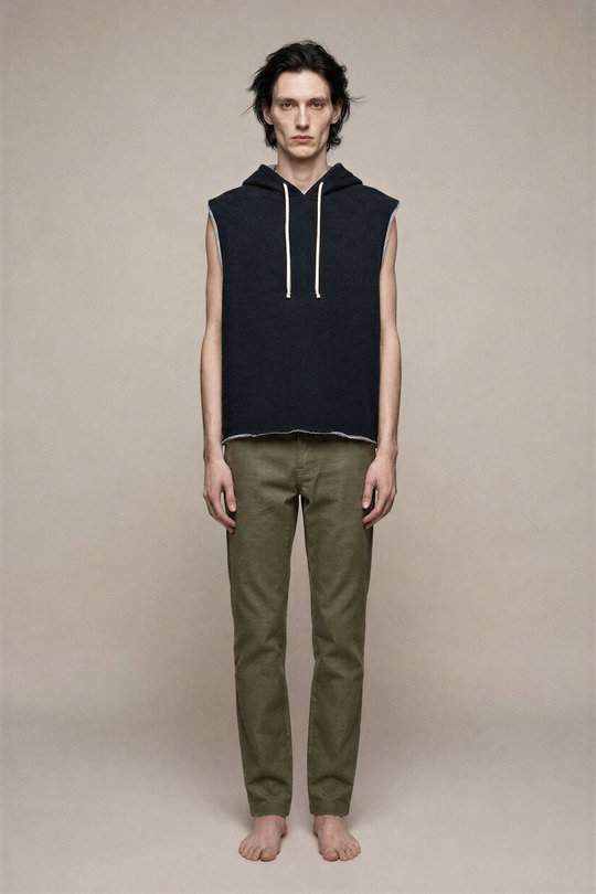 Shirt RU02F4153 WFE SL HOODIE black, Rick Owens