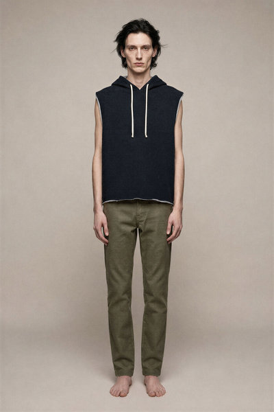 Shirt RU02F4153 WFE SL HOODIE black, Rick Owens