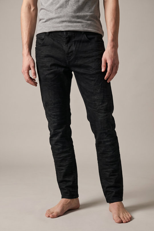 Jeans W26-3-21 5 P. Pant 110 black + aged, Layer-0