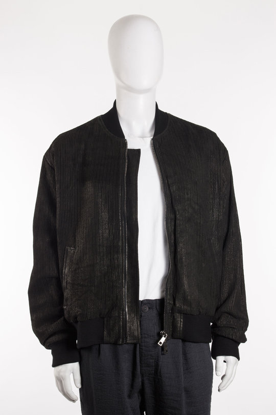 Lederjacke GU26S26016VHL169 black, Giorgio Brato