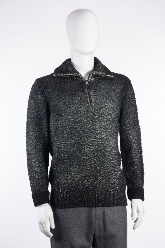Pullover 226WU3520 grey handpainted, Avant Toi