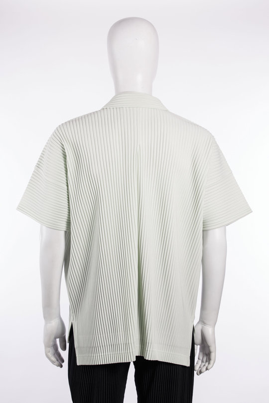 Hemd HP66-JJ051 pistachio, Homme Plissé Issey Miyake
