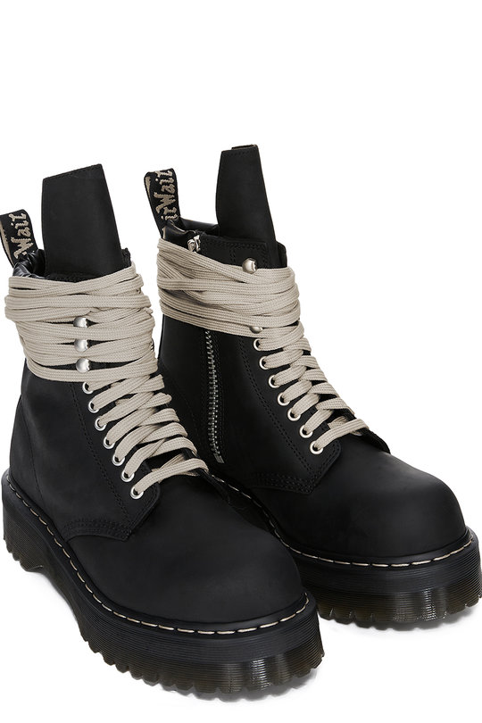 Schuhe Quad Steel Toe Boot 41819001 black, Rick Owens