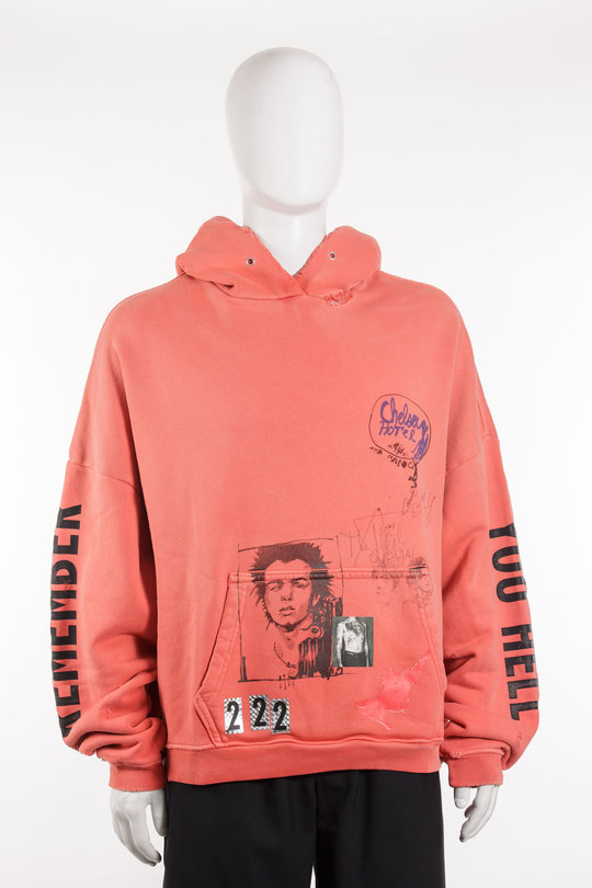 Sweatshirt Chelsea Hotel Hoodie red, Paly Hollywood