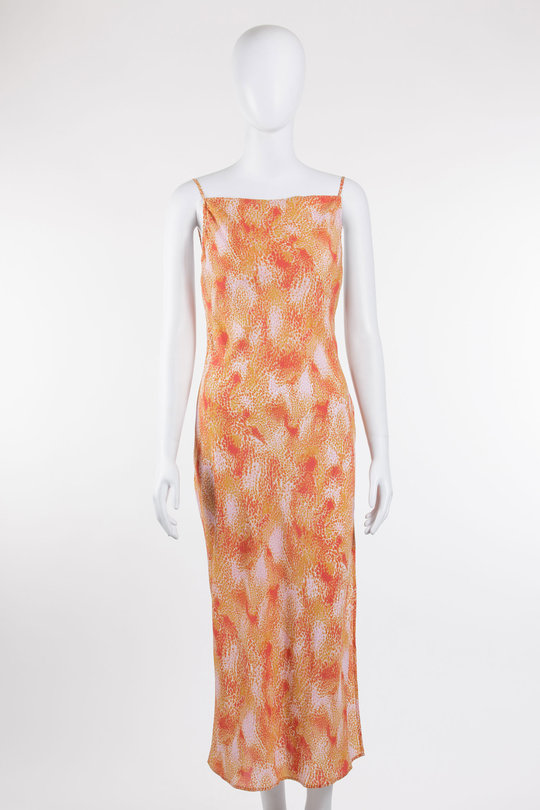 Kleid AW303 Solva multico orange, Iro