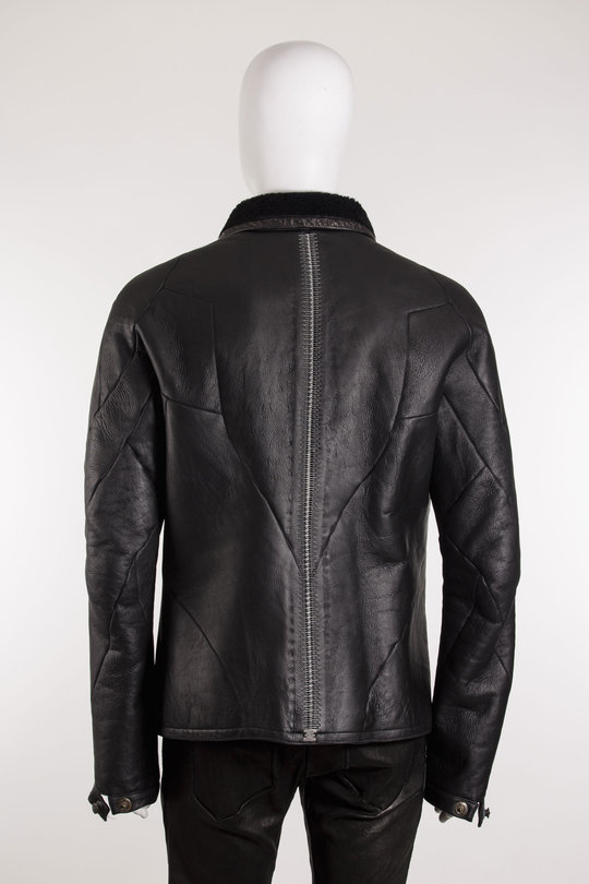 Lederjacke Robuste Stark H26 black, Isaac Sellam