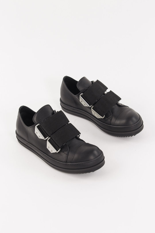 Sneaker RU01F2896 LCO Strap Low Sneaks black, Rick Owens