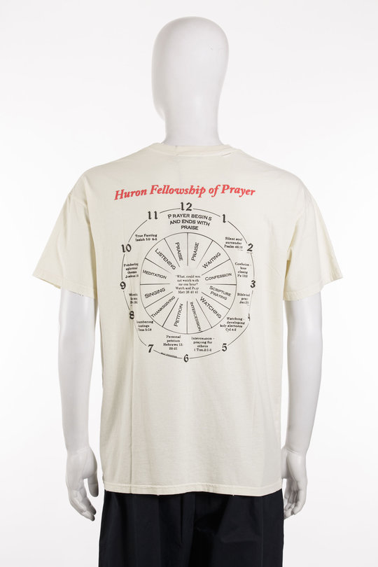 T-Shirt Keep Praying Bitches Easy Tee offwhite, Willy Chavarria