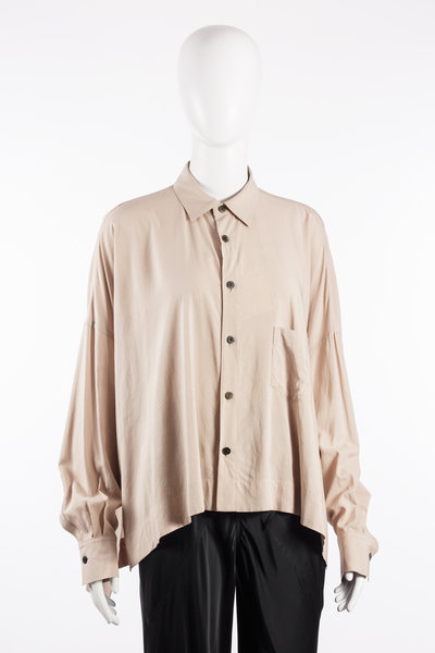 Bluse FV-B92-201-1 faded-rose, Yohji Yamamoto