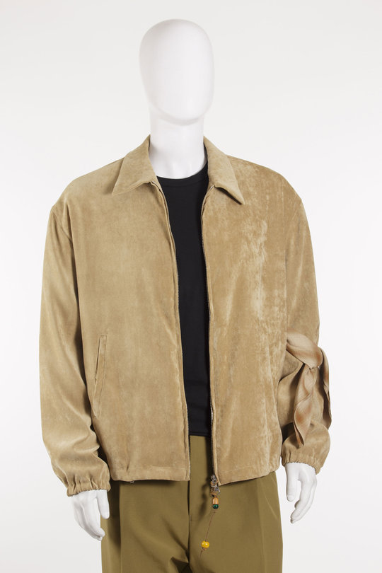 Jacke SLIM COACH 252_MJK122_SUEDCML SOFT FAUX SUEDE camel, SONG FOR THE MUTE