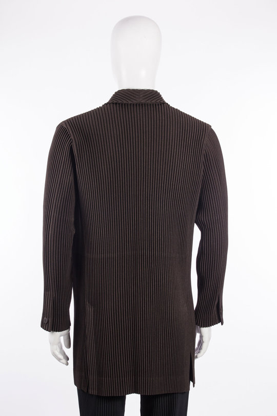 Jacke HP68-FD171 brown, Homme Plissé Issey Miyake