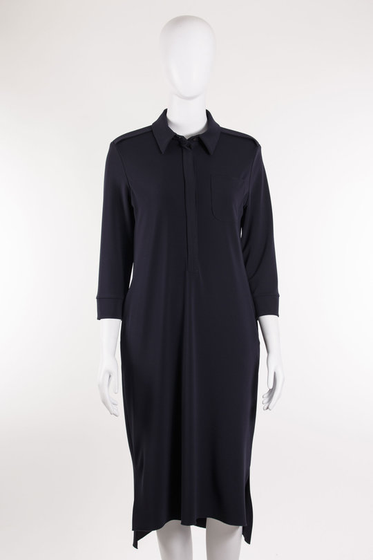 Kleid 18-1060144 Micro-Jersey Polo-Dress, Uli Schneider