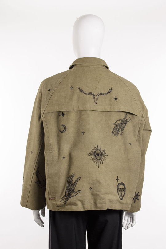 Jacke Ouja Jacket khaki, Baziszt