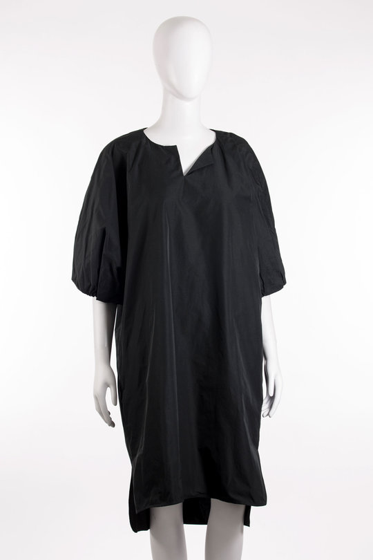 Kleid Cotton-Taft Balloon Dress 20-1060538 black, Uli Schneider