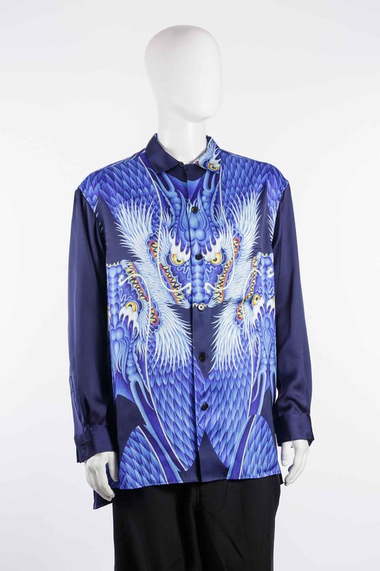 Hemd KX3804 DRGN Satin Shirt multi, Y-3