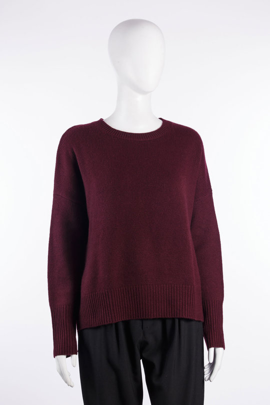 Pullover 201726 Mila deep plum, Lisa Yang