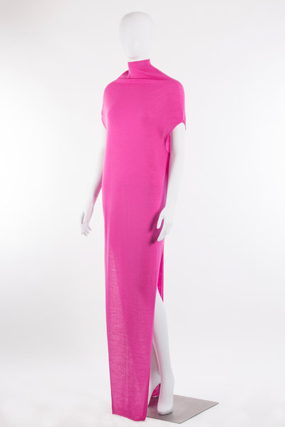 Kleid SL Crater Dress hot pink, Rick Owens