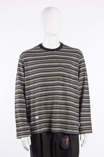 Pullover Crew Neck stripe knit multi, SONG FOR THE MUTE