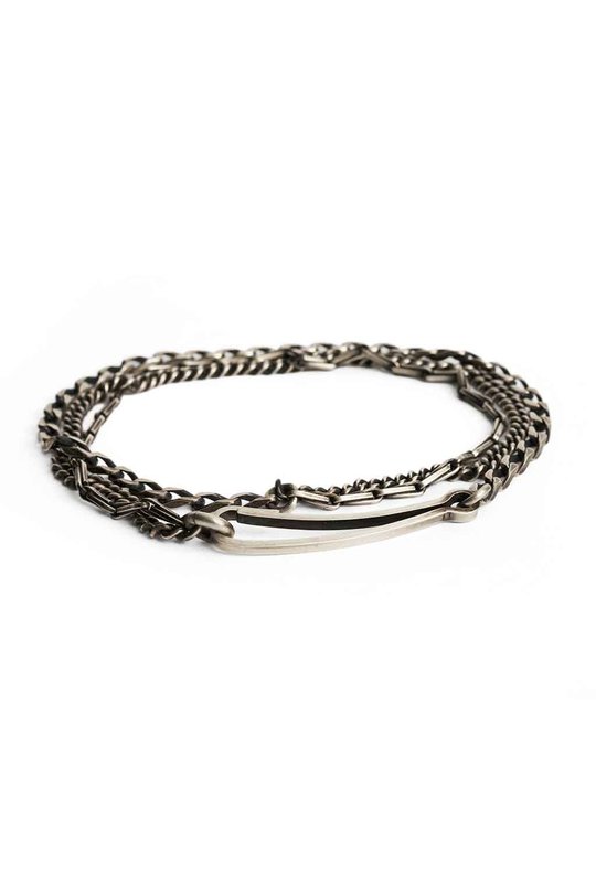Armband M2404 Snaplink Chains silver, Werkstatt Muenchen