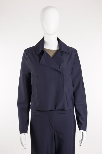 Jacke Techno-Stretch Double-Breasted Blazer 19-1020356 nightshade, Uli Schneider