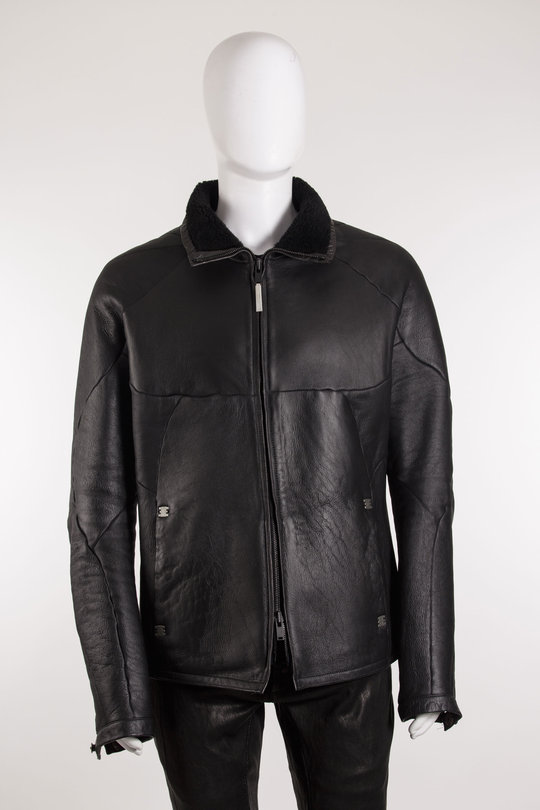 Lederjacke Robuste Stark H26 black, Isaac Sellam