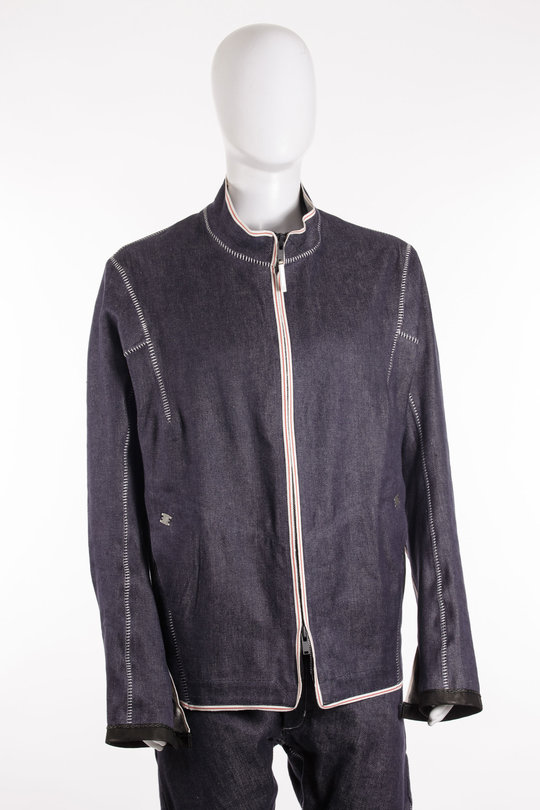 Jacke Heretique selvage raw darkblue, Isaac Sellam