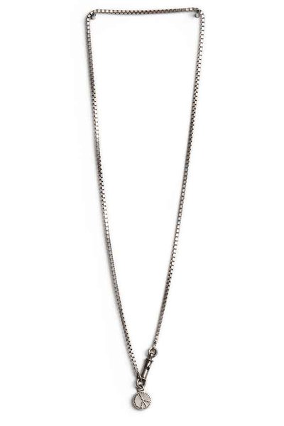 Kette M3711 Necklace Symbol Peace silver, Werkstatt Muenchen
