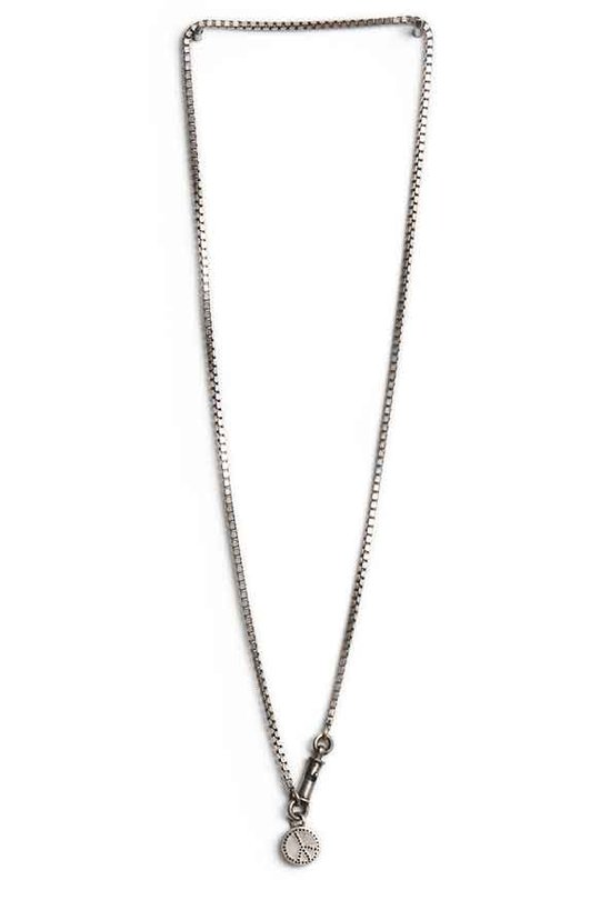 Kette M3711 Necklace Symbol Peace silver, Werkstatt Muenchen